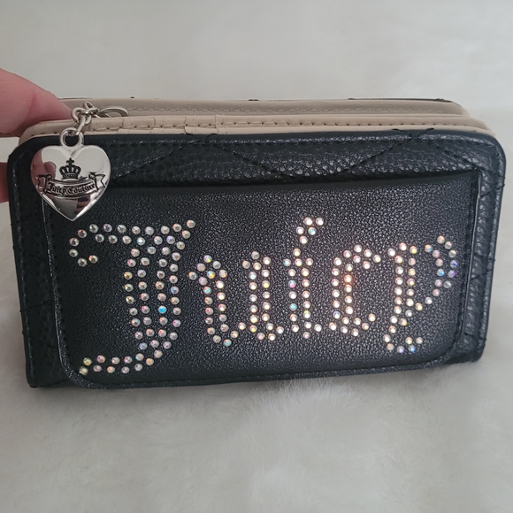 Juicy Couture Handbags - Vintage Juicy Couture Black Wallet